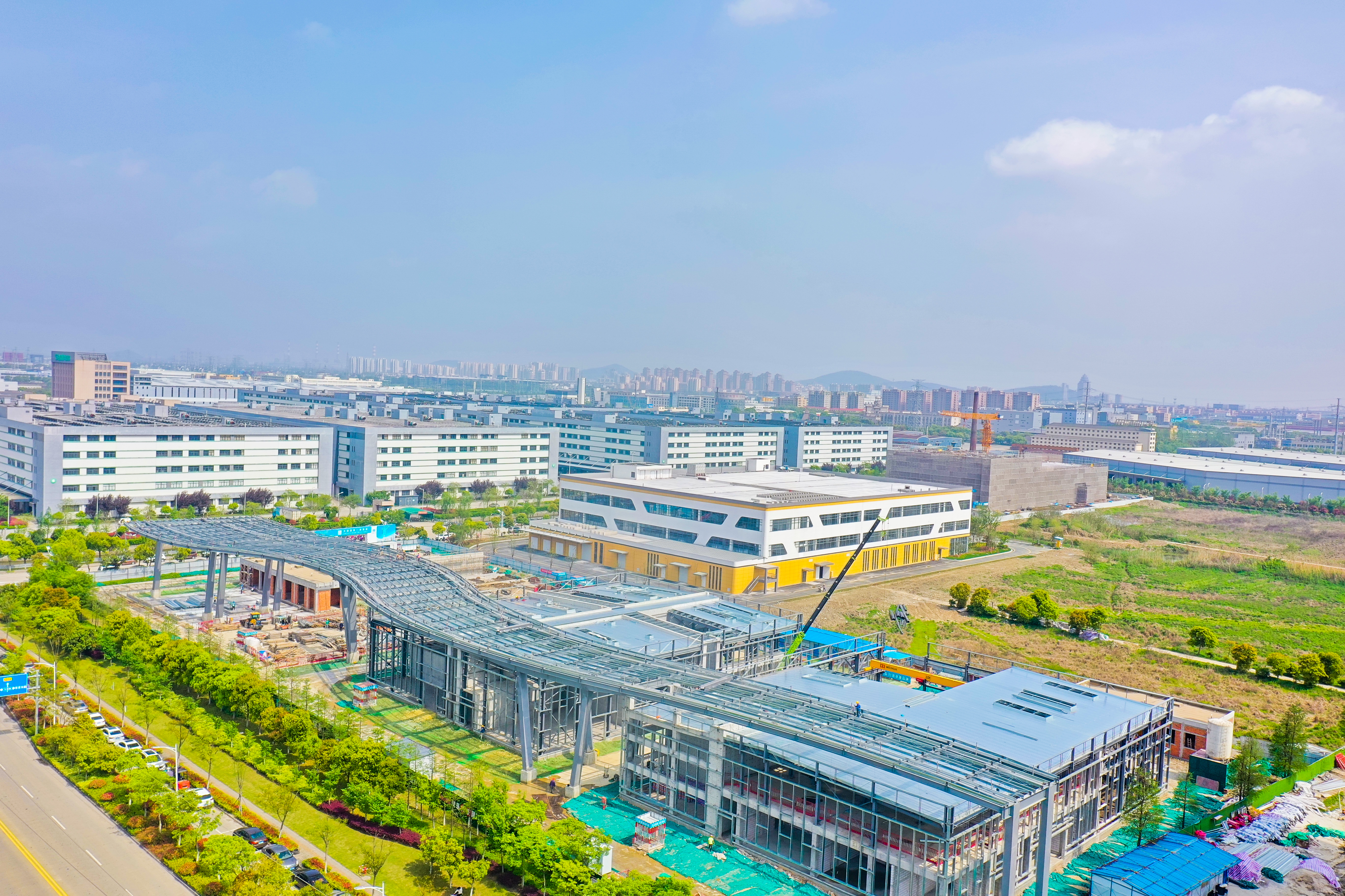 嘉兴长三角氢能创新中心项目二期工程主体结构封顶航拍图.jpg 嘉兴长三角氢能创新中心项目二期工程主体结构封顶航拍图.jpg